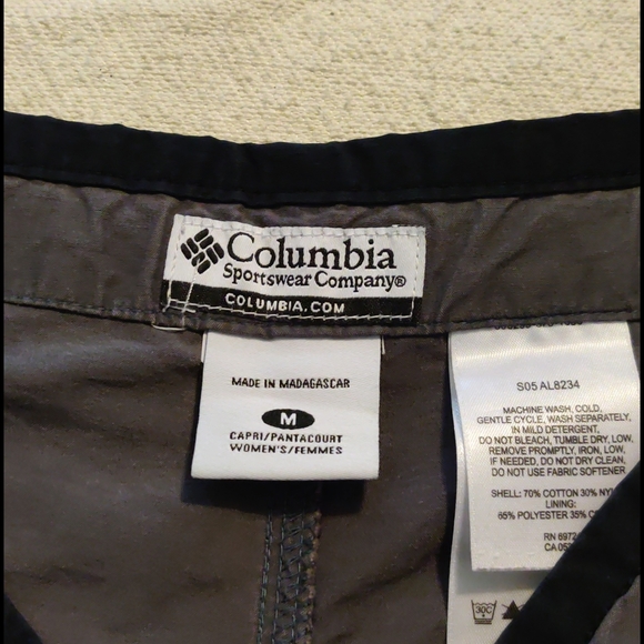 Columbia, dark grey, capris - Picture 7 of 7